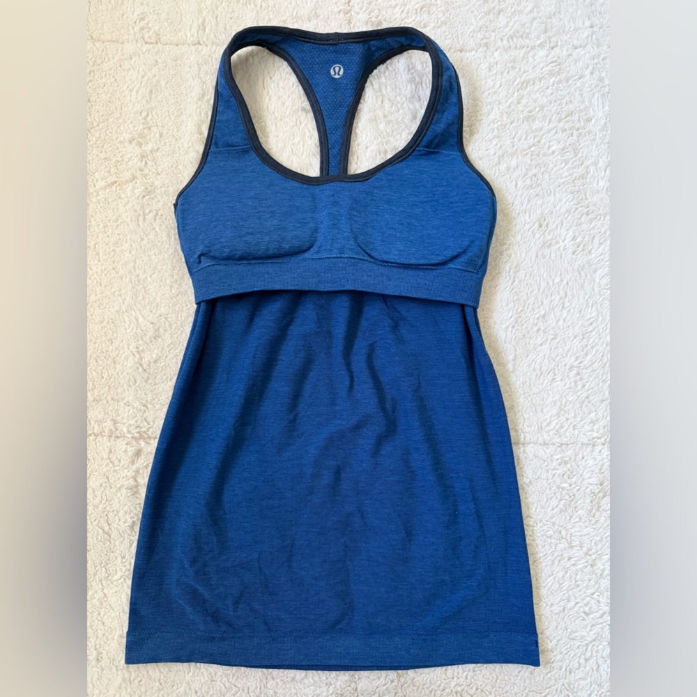 Lululemon Ebb & Flow Racerback Tank Top size 6 - Picture 7 of 8
